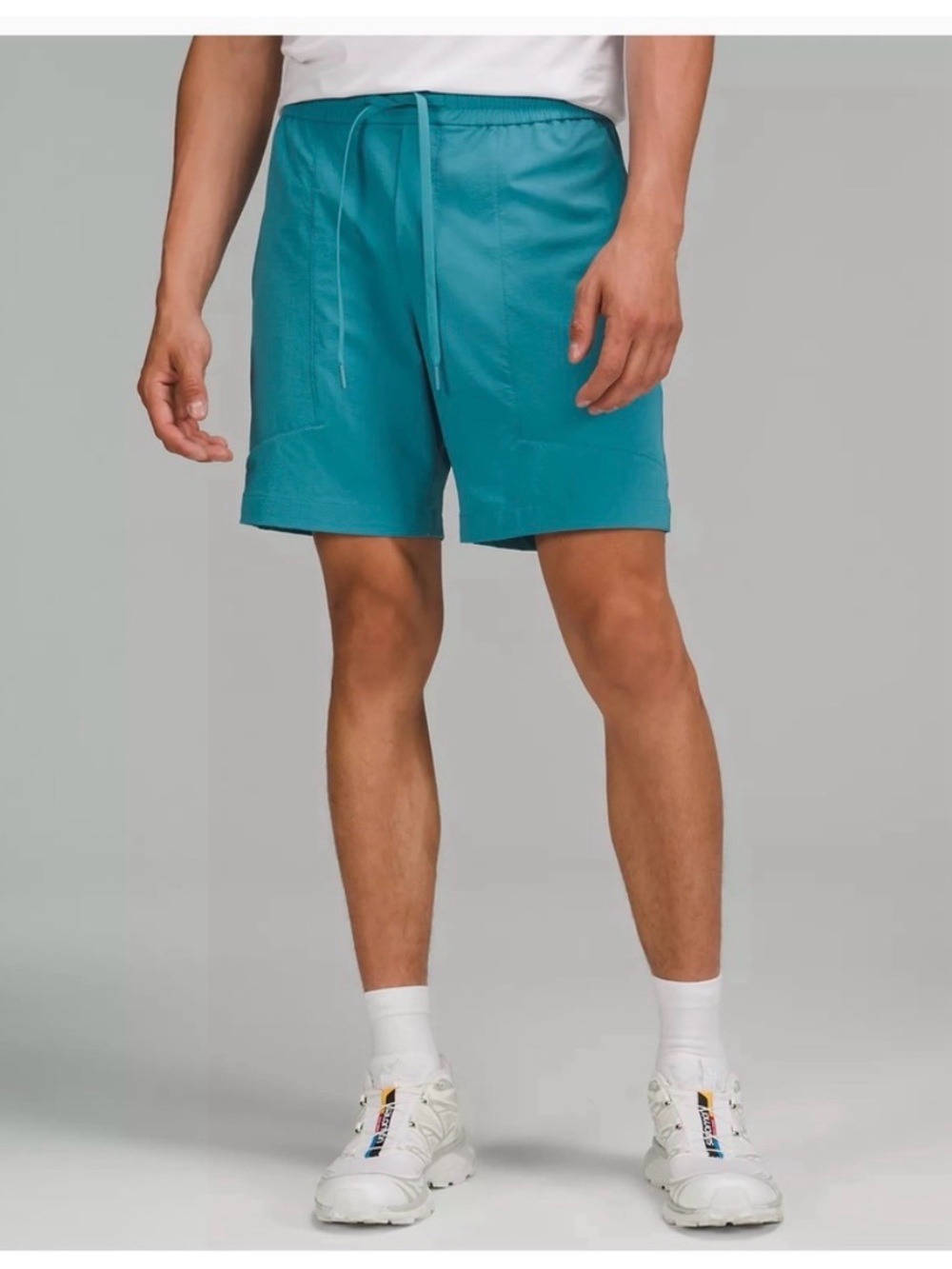 Lululemon Men's Bowline Drawstring Shorts in Teal